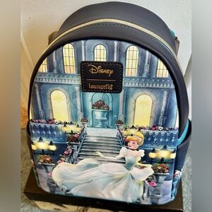 Loungefly Disney Cinderella Castle Steps Mini Backpack